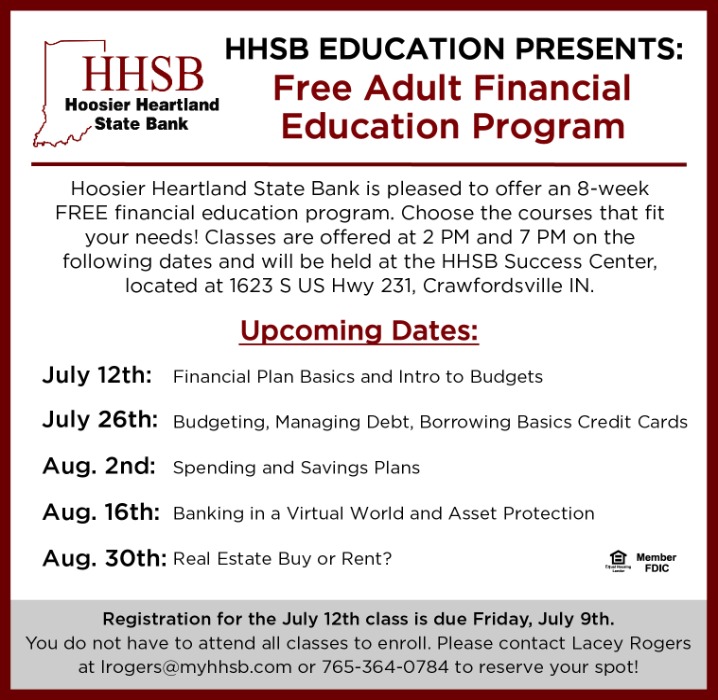 Free adult financial education program