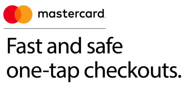 MasterCard fast and safe one Checkout logo