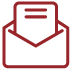 Paper in envelope icon